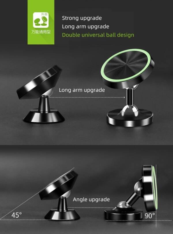 Extra Strong Gym Metal Rack Universal Magnetic Mobile Phone Holder