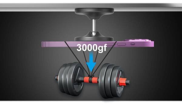 Extra Strong Gym Metal Rack Universal Magnetic Mobile Phone Holder