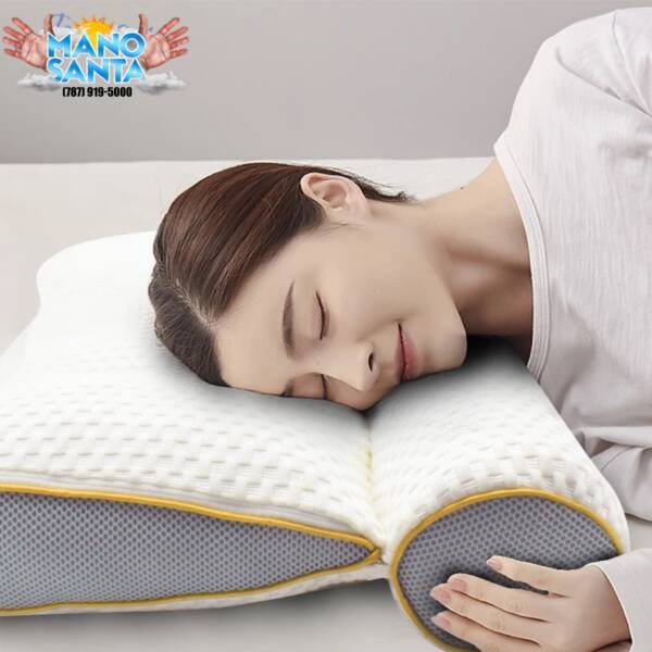 Almohada Cervical #3 Cervical Pillow Para Dormir De Lado y Boca Arriba